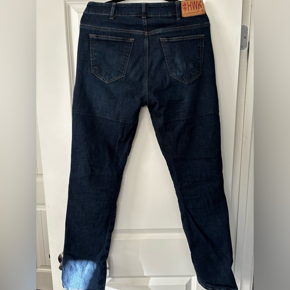 Denim Biker Riding Jeans - Picture 4 of 4